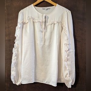 Loft Women's Size Large Long sleeve Blouse